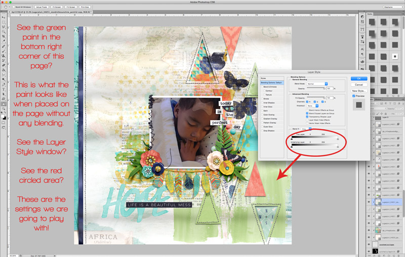 Step 1: Place Your Paint - Tutorial Tuesday: Blending Your Digital Paints! | The Digital Press