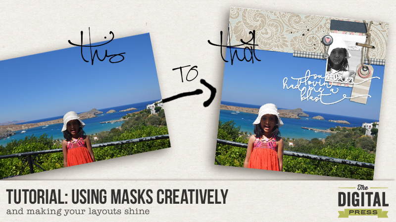 using masks creatively banner