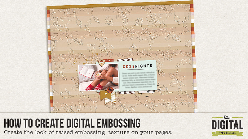 How To Create Digital Embossing