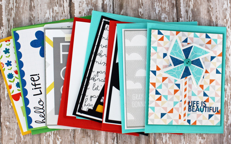 How to Create Cards Using Pocket Cards