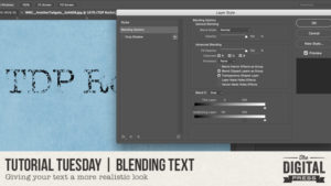 Tutorial Tuesday Blending Text The Digital Press