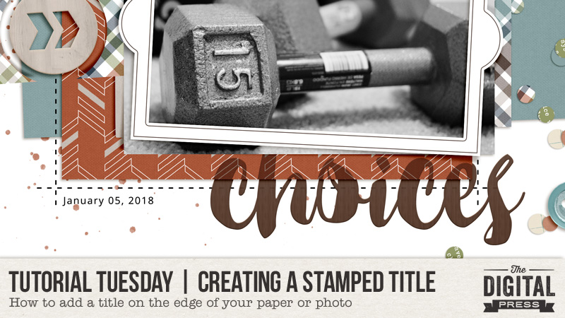 Creating a Stamped Title