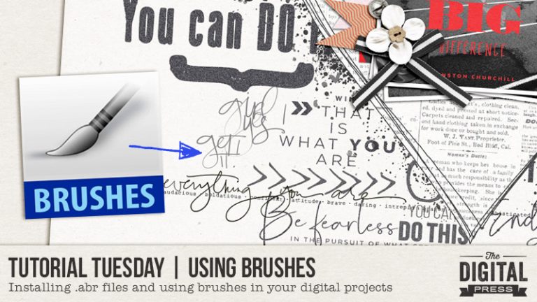 Tutorial Tuesday Using Brushes The Digital Press